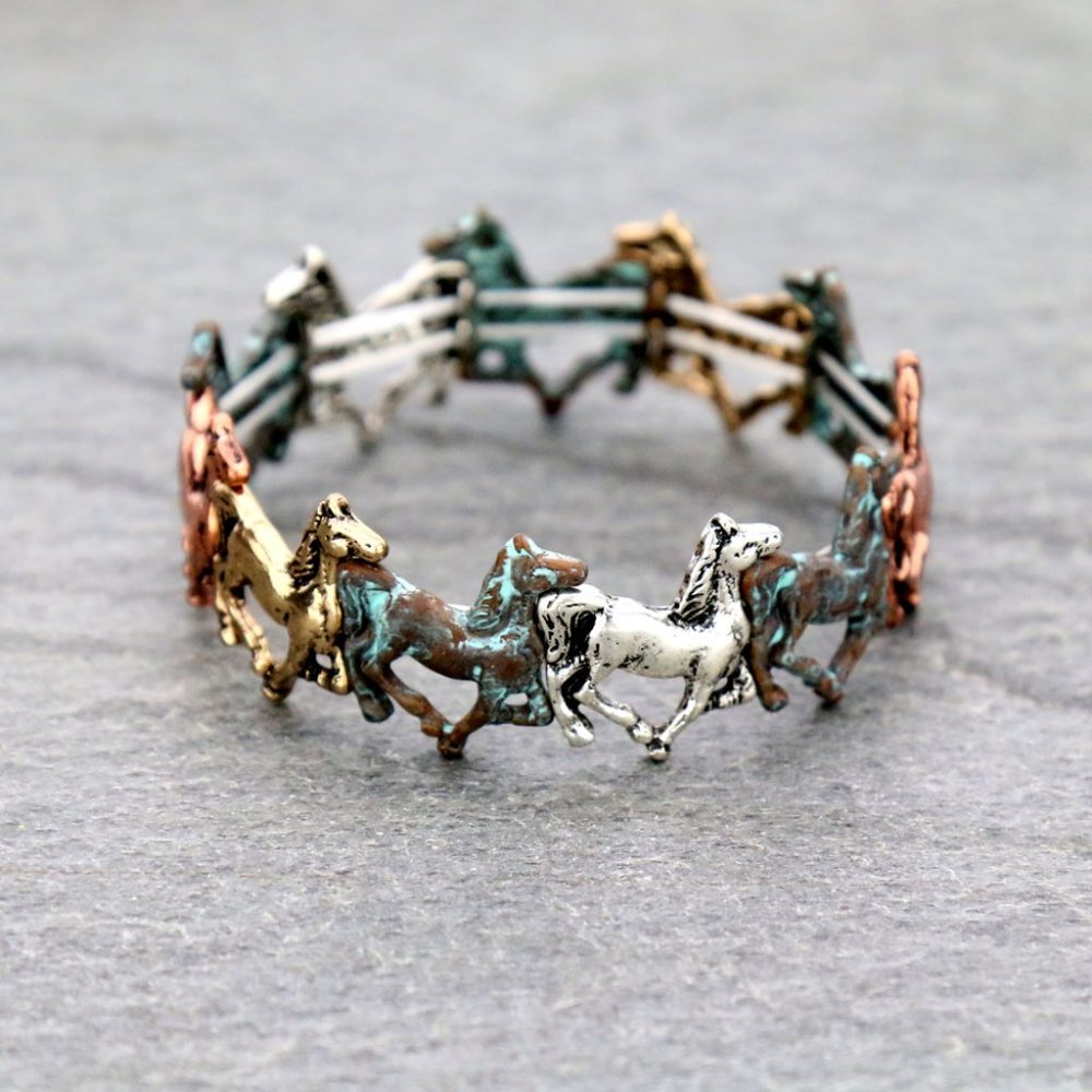 Burnished Patina and Multi Color